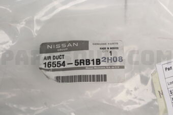Nissan 165545RB1B AIR DUCT