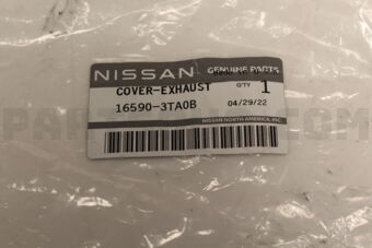 Nissan 165903TA0B COVER-EXHAUST MANIFOLD