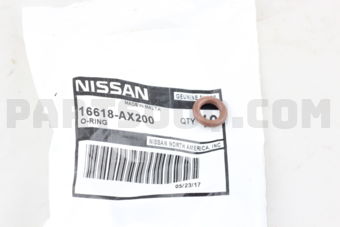 Nissan 16618AX200 SEAL-O RING