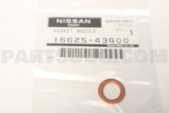 Nissan 1662543G00 GASKET-NOZZLE