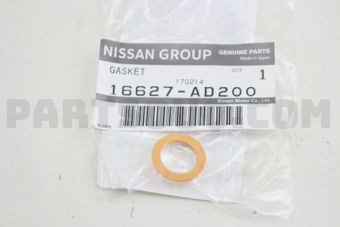 Nissan 16627AD200 GASKET