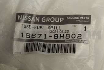 Nissan 166718H802 TUBE-FUEL