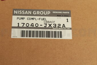 Nissan 17040JX32A PUMP COMPL-FUEL
