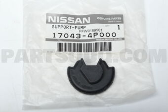 Nissan 170434P000 SUPPORT-PUMP,RUBBER