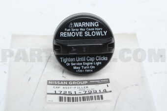 Nissan 1725179914 CAP ASSY-FILLER