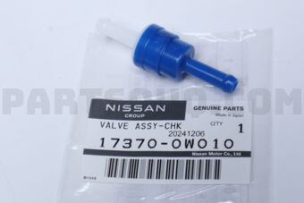Nissan 173700W010 VALVE ASSY-CHECK