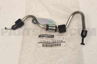 Nissan 17520HY00A FUEL SYSTEM STEEL PIPE, D-6MM