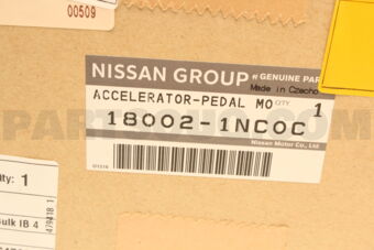 Nissan 180021NC0C LEVER COMPL-ACCELERATOR,W/DRUM