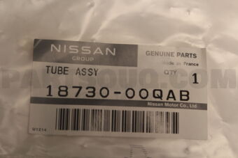 Nissan 1873000QAB TUBE ASSY