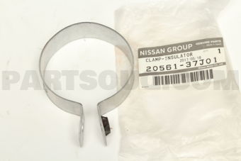 Nissan 2056137J01 CLAMP-HEAT INSULATOR