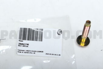 Nissan 206062J740 BOLT-SPECIAL