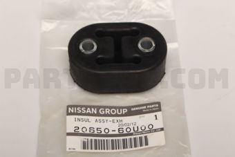 Nissan 2065060U00 INSULATOR ASSY-EXHAUST MOUNTING