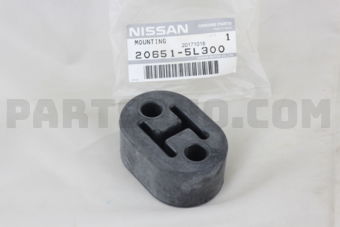 Nissan 206515L300 MOUNTING-EXHAUST,RUBBER