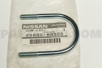 Nissan 20680H8500 U BOLT-TUBE CLAMP