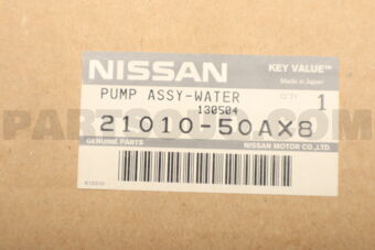Nissan 2101050AX8 PUMP ASSY-WATER