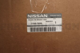 Nissan 210467S000 BRACKET-FAN PULLEY