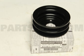 Nissan 2105106J00 PULLEY-FAN & WATER PUMP
