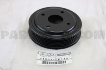 Nissan 210514P110 PULLEY-FAN & WATER PUMP