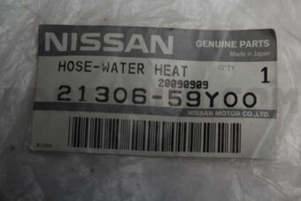 Nissan 2130659Y00 HOSE-WATER