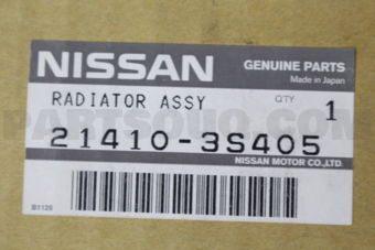 Nissan 214103S405 RADIATOR ASSY