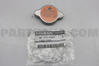 Nissan 214307S001 CAP ASSY-RADIATOR