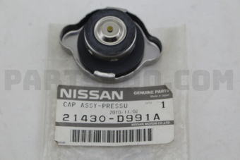 Nissan 21430D991A CAP ASSY-RADIATOR