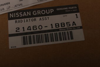 Nissan 214601BB5A RADIATOR ASSY