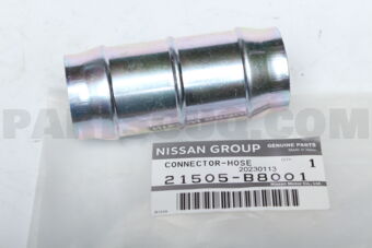 Nissan 21505B8001 CONNECTOR-RADIATOR HOSE