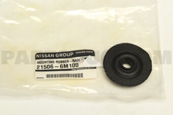 Nissan 215066M100 MOUNTING RUBBER-RADIATOR,UPPER