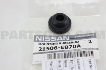Nissan 21506EB70A MOUNTING RUBBER