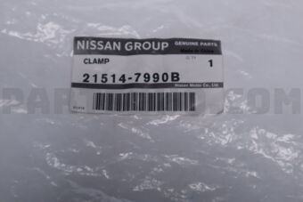 Nissan 215147990B CLAMP