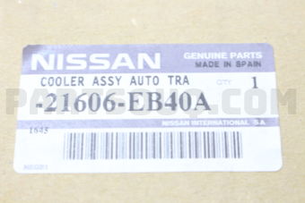 Nissan 21606EB40A COOLER ASSY-OIL