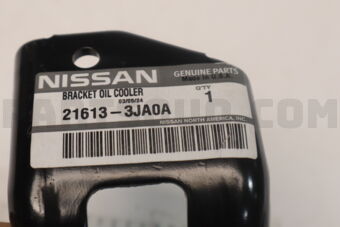 Nissan 216133JA0A BRACKET-OIL COOLER