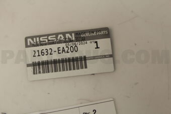 Nissan 21632EA200 HOSE-AUTO TRANSMISSION OIL COOLER
