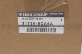 Nissan 217205CA5A TANK ASSY RESER