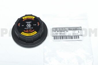 Nissan 217239FD0C CAP RESERVE TAN