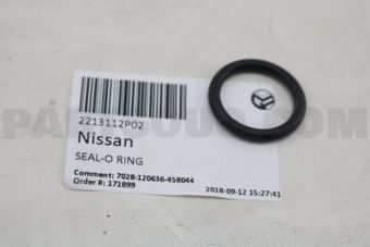 Nissan 2213112P02 SEAL-O RING