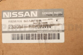 Nissan 2330MEA20ARW MOTOR ASSY-STARTER