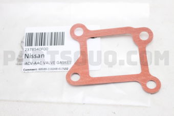 Nissan 2378540F00 IACV-AAC VALVE GASKET
