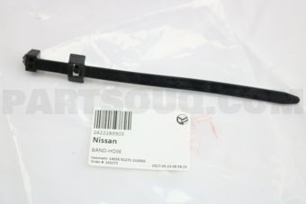 Nissan 2422289903 BAND-HOSE