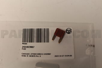 Nissan 24319C9907 FUSE