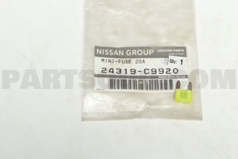 Nissan 24319C9920 FUSE