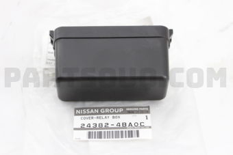 Nissan 243824BA0C COVER RELAY BOX
