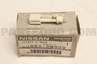 Nissan 248600M000 SOCKET & BULB