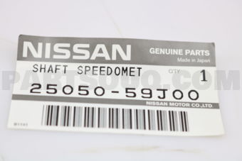 Nissan 2505059J00 SHAFT SPEEDOMET