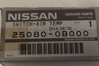 Nissan 250800B000 ENGINE COOLANT TEMPERATURE SENSOR