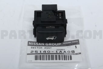 Nissan 251401AA0B SWITCH ASSY-BACK DOOR LOCK