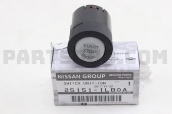 Nissan 251511LB0A SWITCH UNIT-IGNITION
