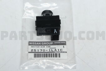 Nissan 251701LA1C SWITCH ASSY-AIR CONDITIONER
