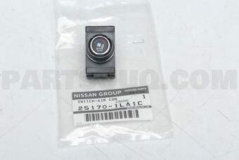 Nissan 251701LA1C SWITCH ASSY-AIR CONDITIONER